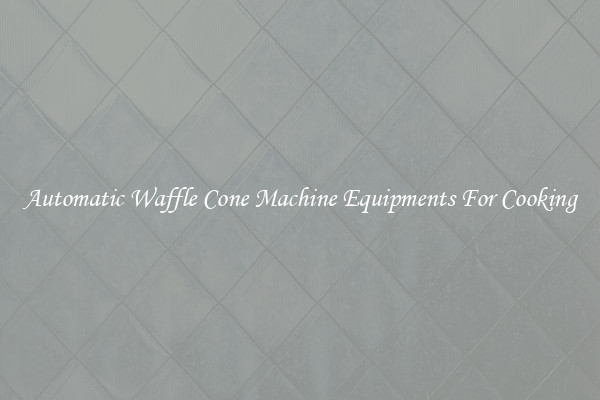 Automatic Waffle Cone Machine Equipments For Cooking