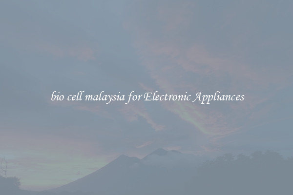 bio cell malaysia for Electronic Appliances