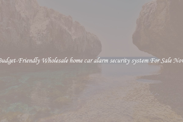 Budget-Friendly Wholesale home car alarm security system For Sale Now
