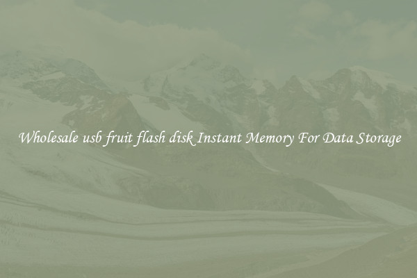 Wholesale usb fruit flash disk Instant Memory For Data Storage